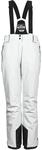 killtec Damen Skihose/Funktionshose mit abnehmbaren Tr&auml;gern, Kantenschutz und