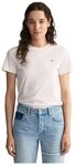 Gant Damen Reg Shield Ss T-Shirt T-Shirt (1er Pack)