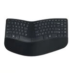 Matias Kabellos Tastatur Deutsch QWERTZ Schwarz Ergonomisch (FK413PCD-DE)