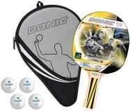 Donic-Schildkr&ouml;t Tischtennis-Geschenkset Top Team 500, 1 Schl&auml;ger, 4 B&auml;lle inkl.