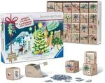 Ravensburger Puzzle-Adventskalender 12004246-24 Weihnachtspuzzle mit je 54 Teilen,