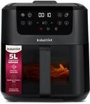 Instant Pot Vortex Compact Schwarz-Hei&szlig;luftfritteuse 5 l Korb, Familiengr&ouml;&szlig;e, 4 in