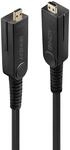 LINDY 38323 40m Fibre Optic Hybrid Micro-HDMI 18G Kabel mit abnehmbaren HDMI- &