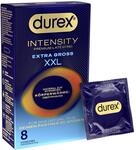 Durex Intensity XXL Kondome, extra gro&szlig;, ultra d&uuml;nn, 8 St&uuml;ck
