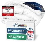 DormiGood Daunendecke 200x200 Ganzjahresdecke - Made in Germany - 100% Extraweiche