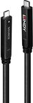 LINDY Hybridkabel Typ C USB 3.2 Gen 2 & DP 1.4, 15 m