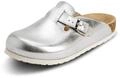 VITAFORM Clog Vollrindleder Formstark Silber, 38