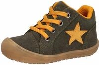 Lico Jungen Unisex Kinder Shani Lauflernschuhe, Oliv/Orange, 25 EU
