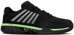 K-Swiss Herren Express Light 3 Tennis Shoe, Black Soft Neon Green, 43 EU