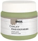 KREUL 75318 - Chalky Kreidefarbe, Velvet Olive in 150 ml Kunststoffdose, sanft -