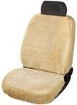Walser Autositzbezug Lammfell Monette beige mit Zipp IT System 1-teilig Sitzbezug