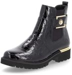 Remonte Damen Chelsea Boots D8684, Frauen Stiefeletten,lose Einlage