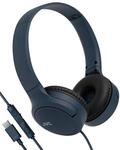 JVC HA-S33UC-A USB-C On-Ear-Kopfh&ouml;rer, weiche Ohrpolster, faltbar, mit Mikrofon &