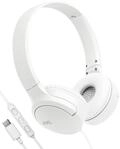 JVC HA-S33UC-W USB-C On-Ear-Kopfh&ouml;rer, weiche Ohrpolster, faltbar, mit Mikrofon &