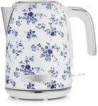 Laura Ashley China Rose Kabelloser Elektrischer Wasserkocher von VQ.