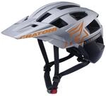 Cratoni Allset Pro Helme Silber/Orange Matt M