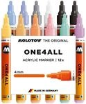 Molotow One4All 227HS Acryl Marker Pastell-Kit (4,0 mm Strichst&auml;rke, hochdeckend und