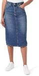 Levi's Hr Back Slit Skirt Review Time
