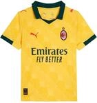 A.C. Milan Unisex Kinder Maglia Gara Home Saison 2025/2026 Fu&szlig;ball-Trikot,