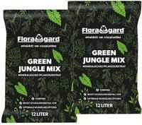 Floragard Green Jungle Mix 24 L (2&times;12 L) &ndash; mineralisches Pflanzsubstrat f&uuml;r