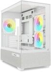 Sharkoon MK7 wei&szlig;, mATX PC Geh&auml;use, ARGB