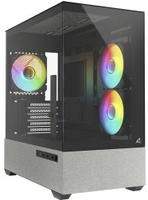 Sharkoon MK7 schwarz, mATX PC Geh&auml;use, ARGB
