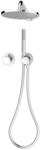 KEUCO IXMO Duschsystem mit Thermostat, Hand- & Kopfbrause, rund, chrom | Made in