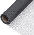 vidaXL Fliegengitter Fiberglas 100x500 cm Grau