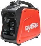 Grafner Inverter Stromerzeuger 1100 W (1 KW Dauerleistung), Benzinbetrieb 4 Takt,