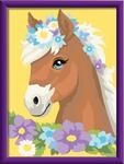 Ravensburger CreArt 23999 - Pferd mit Blumen - Malen nach Zahlen ab 9 Jahre, Malset