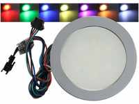 LED Einbauleuchte RGB 0,5Watt Flach I geeignet für Parkett und Laminat I...