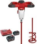 Flex Akku 2-Gang-R&uuml;hrer MXE 18.0-EC/5.0 Set + WR2 120 (mit 2 Akkus 5,0 Ah +