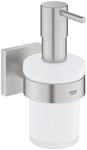 GROHE Start Cube, klebbarer Seifenspender f&uuml;r das Bad, ohne Bohren (F&uuml;llmenge: