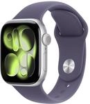 Apple Watch Series 11 GPS 42 mm Smartwatch mit Aluminiumgeh&auml;use in Silber und