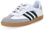 Adidas Samba OG Damen-Sneaker, Schwarz, Beige, Pink, 6