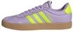 adidas Damen VL Court 3.0 Shoes, Powder Plum/Solar Slime/Lucid Lemon, 36 EU