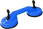 Silverline 675088 Doppel-Saugheber 70 kg, blau