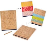 small Foot Schreibtafel-Set &bdquo;Educate aus Holz, Schreiben Lernen mit