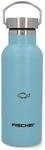 FISCHER Trinkflasche Edelstahl 500 ml | Kinder | Schraubverschluss 