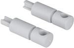 GROHE Sto&szlig;d&auml;mpfer, f&uuml;r Bau Keramik WC-Sitz mit Soft Close, links und rechts,...