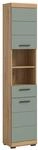 xonox.home - Hochschrank Scout 37x191x31 cm in Artisan Eiche und Salbei -...