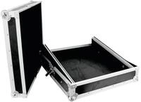 ROADINGER Mixer-Case Profi MCB-19, schr&auml;g, sw 10HE | Flightcase f&uuml;r 483-mm-Ger&auml;te