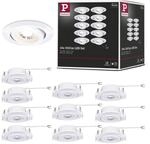Paulmann 99995 LED Einbauleuchte 3-Step-Dim 10er-Pack schwenkbar 82mm 70&deg; 10x4,8W