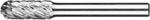 PFERD TOOLS HM-Fr&auml;sstift, Walzenrundform WRC, Zahnung ALLROUND, Fr&auml;sstift-&oslash;...
