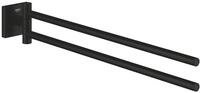 GROHE Start Cube, Handtuchhalter doppel-armig (44cm lang, schwenkbar, mit verdeckter