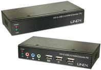 LINDY 39377 Cat.5 KVM Extender Classic DVI USB Audio, 50m