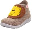 Superfit Baby Jungen - Schuhe HAPPY Slipper, Modern, BEIGE/GRAU 4000, 22