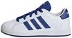 adidas Unisex Kinder Grand Court Lifestyle Tennis Schn&uuml;rschuhe, Cloud White Royal