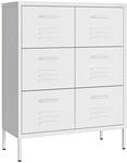 vidaXL Schubladenschrank mit 6 Schubladen Sideboard Kommode Anrichte Schrank