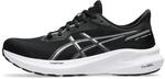 ASICS Women's GT-2000 13 Running Shoes, Schwarz/Wei&szlig;, 9.5 Wide